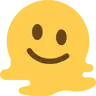 Melting Face Emoji 🫠 image - Twitter / X (Twemoji) style