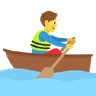 Man Rowing Boat Emoji 🚣‍♂️ image - Skype style