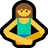 Woman In Lotus Position