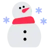 Emoji Hóember ☃ image - Tossface style