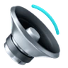 扬声器有一个声波 Emoji 🔉 image - Huawei Harmony OS style