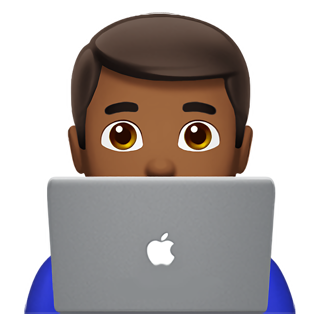 Man Technologist: Medium-Dark Skin Tone