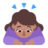 Woman Bowing: Medium Skin Tone