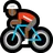 Person Biking: Medium-Dark Skin Tone