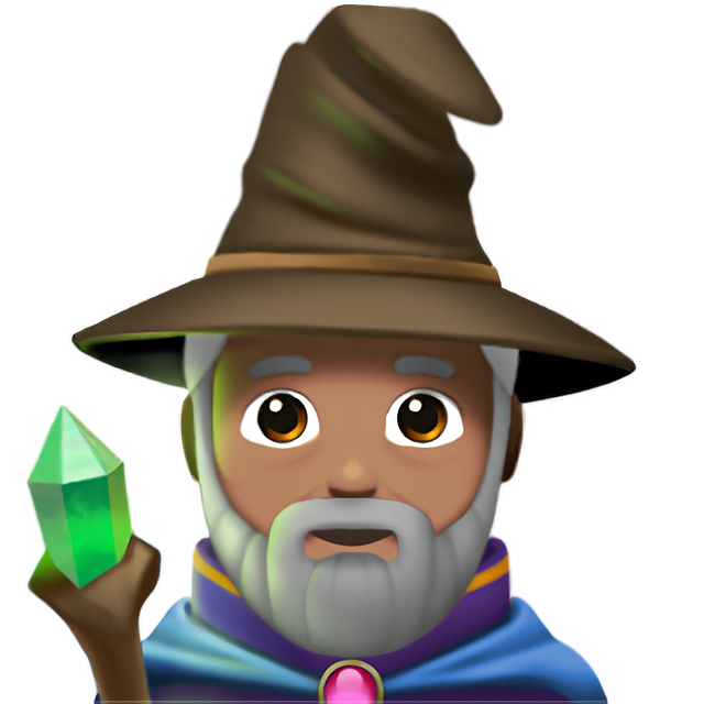 Man Mage: Medium Skin Tone