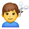 Man Getting Haircut Emoji 💇‍♂️ image - Samsung style