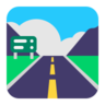 Auto-estrada Emoji 🛣 image - Microsoft Classic 2D style