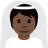Person With Veil: Dark Skin Tone