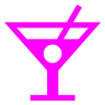 Emoji Koktélpoharat 🍸 image - Docomo style