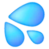 Sweat Droplets Emoji 💦 image - Samsung style