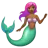 Mermaid: Medium-Dark Skin Tone