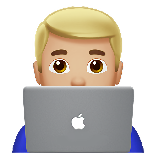 Man Technologist: Medium-Light Skin Tone