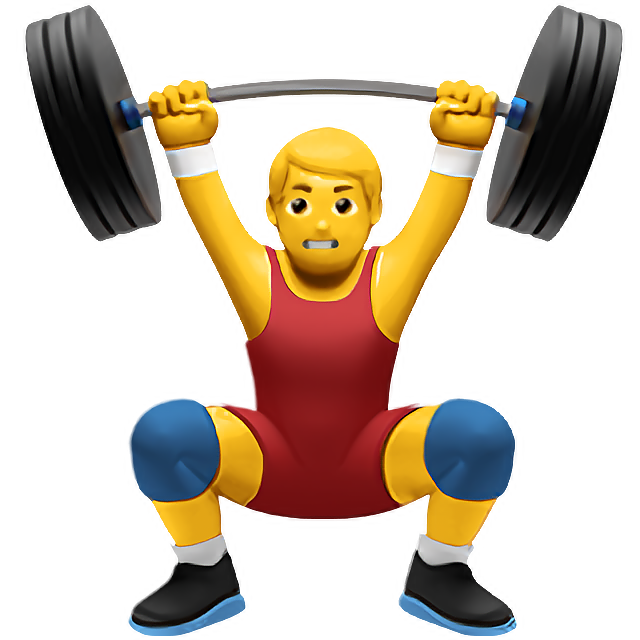 Man Lifting Weights