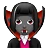 Woman Vampire: Medium-Dark Skin Tone