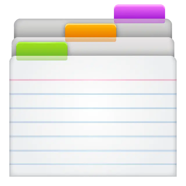 Card Index Dividers