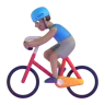 Man Biking: Medium Skin Tone Emoji 🚴🏽‍♂️ image - Microsoft 3D Fluent style