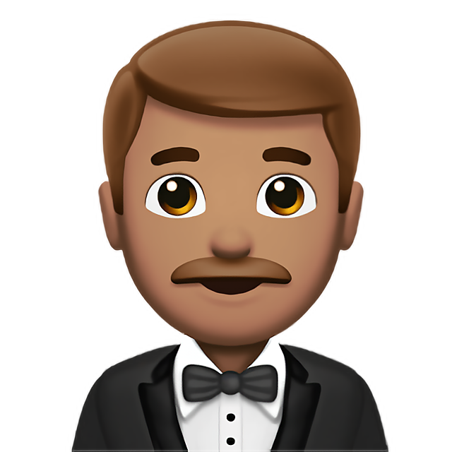 Man In Tuxedo: Medium Skin Tone