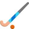 Palo y pelota de hockey sobre césped Emoji 🏑 image - Skype style