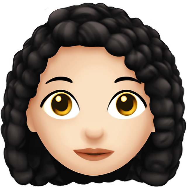 Woman: Light Skin Tone, Curly Hair