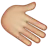 Rightwards Hand: Medium-Light Skin Tone