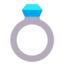 Emoji Squillare 💍 image - Microsoft Classic 2D style