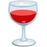 Verre de vin Emoji 🍷 image - Facebook Messenger (2016) style