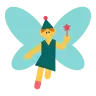 Fairy Emoji 🧚 image - Tossface style