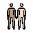 People Holding Hands: Medium Skin Tone, Light Skin Tone