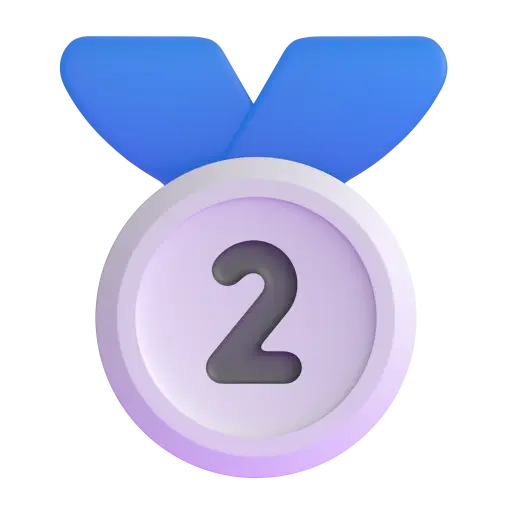2Nd Place Medal