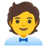 Office Worker Emoji 🧑‍💼 image - Google Noto Color style
