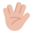 Vulcan Salute: Medium-Light Skin Tone