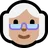 Old Woman: Medium-Light Skin Tone