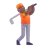 Person Golfing: Medium-Dark Skin Tone