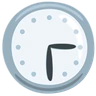 Saat yüzü üç otuz Emoji 🕞 image - Facebook Messenger (2016) style