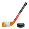 Palo de hockey sobre hielo y puck Emoji 🏒 image - Huawei Harmony OS style