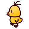Эмодзи Цыплёнок 🐤 image - Emojidex style