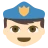 Police Officer: Light Skin Tone
