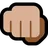 Oncoming Fist: Medium-Light Skin Tone