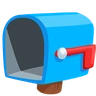 打开邮箱与降旗 Emoji 📭 image - Facebook Messenger (2016) style