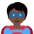 Superhero: Dark Skin Tone