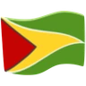 Flag: Guyana Emoji 🇬🇾 image - Facebook Messenger (2016) style
