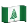 Flag: Norfolk Island Emoji 🇳🇫 image - Apple style