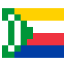 Flag: Comoros Emoji 🇰🇲 image - SerenityOS style