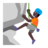 Person Climbing: Dark Skin Tone
