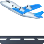Salida del avión
