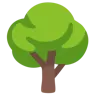 落葉樹 Emoji 🌳 image - Google Noto Color style