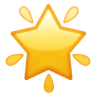 发光星 Emoji 🌟 image - Huawei Harmony OS style