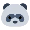 Эмодзи Морда панды 🐼 image - Tossface style