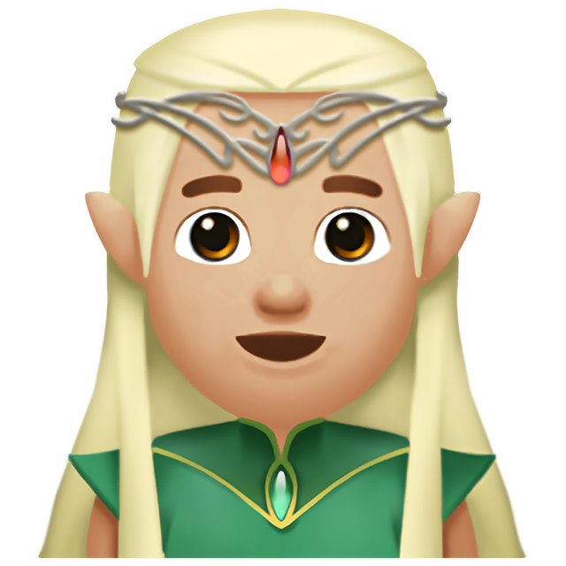 Man Elf: Medium-Light Skin Tone