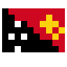 Flag: Papua New Guinea Emoji 🇵🇬 image - SerenityOS style
